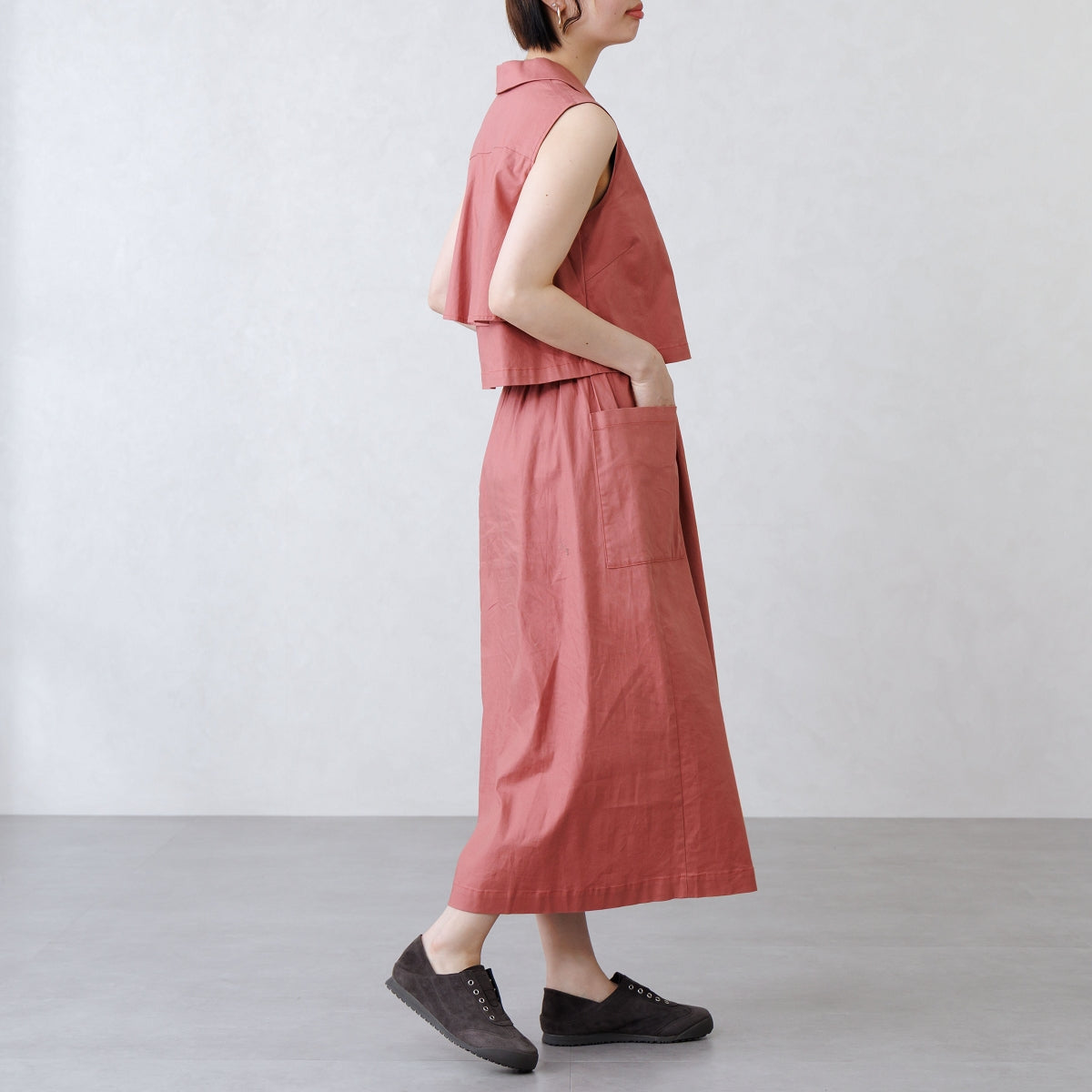 《予約/7月上旬入荷予定》レースレススリッポンスニーカー/607007