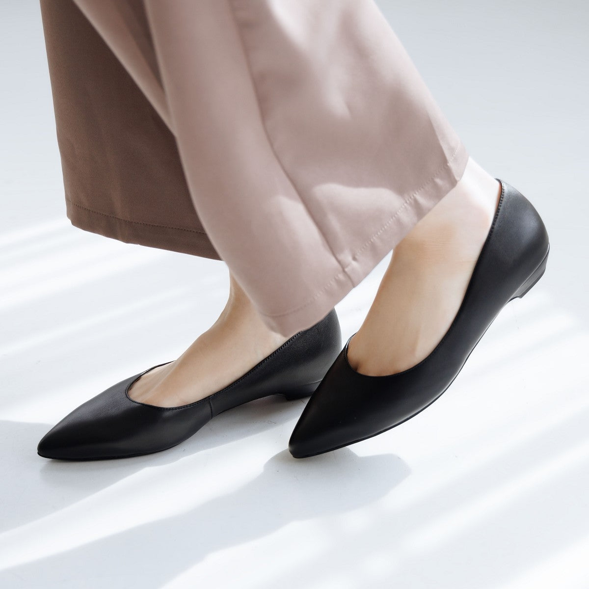 【WEB限定デザイン】ローヒールパンプス/640001