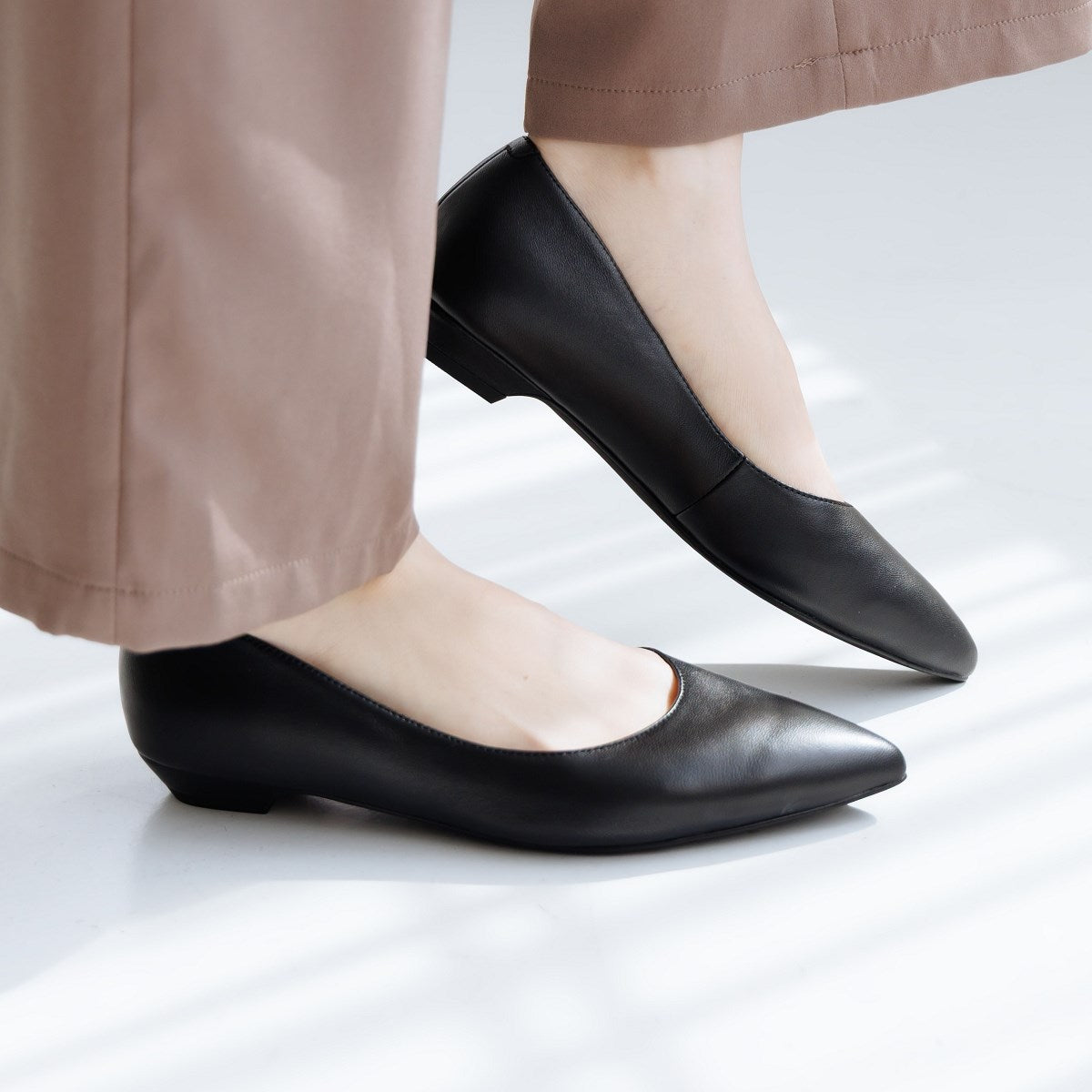 【WEB限定デザイン】ローヒールパンプス/640001