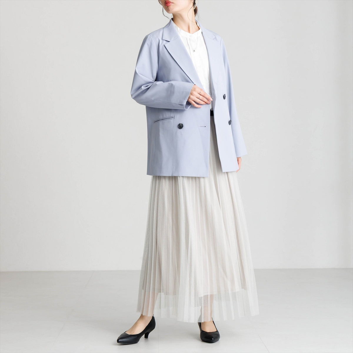 【WEB限定デザイン】アシンメトリーポインテッドトゥパンプス/640002