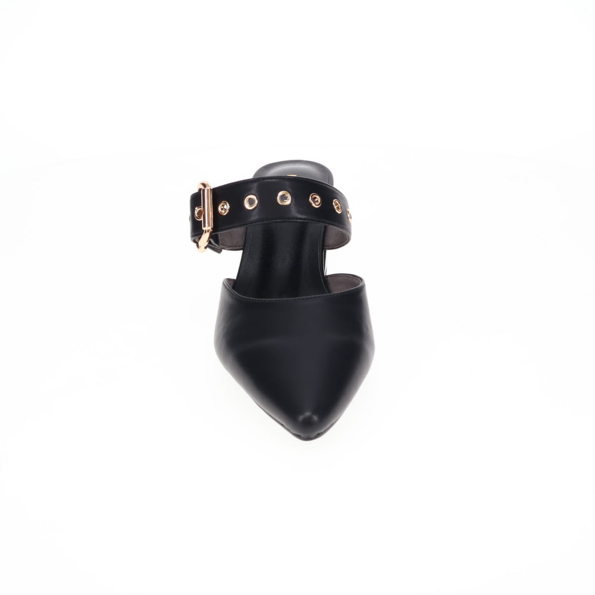 【26SS／WEB限定デザイン】メタルアクセントミュールパンプス/640012