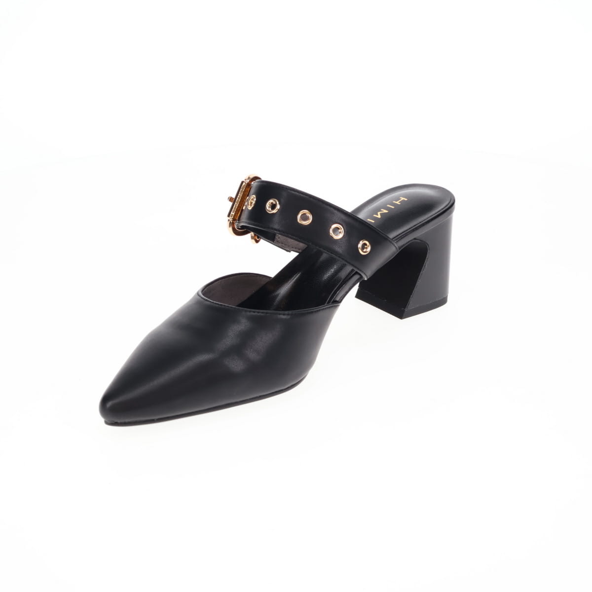 【26SS／WEB限定デザイン】メタルアクセントミュールパンプス/640012