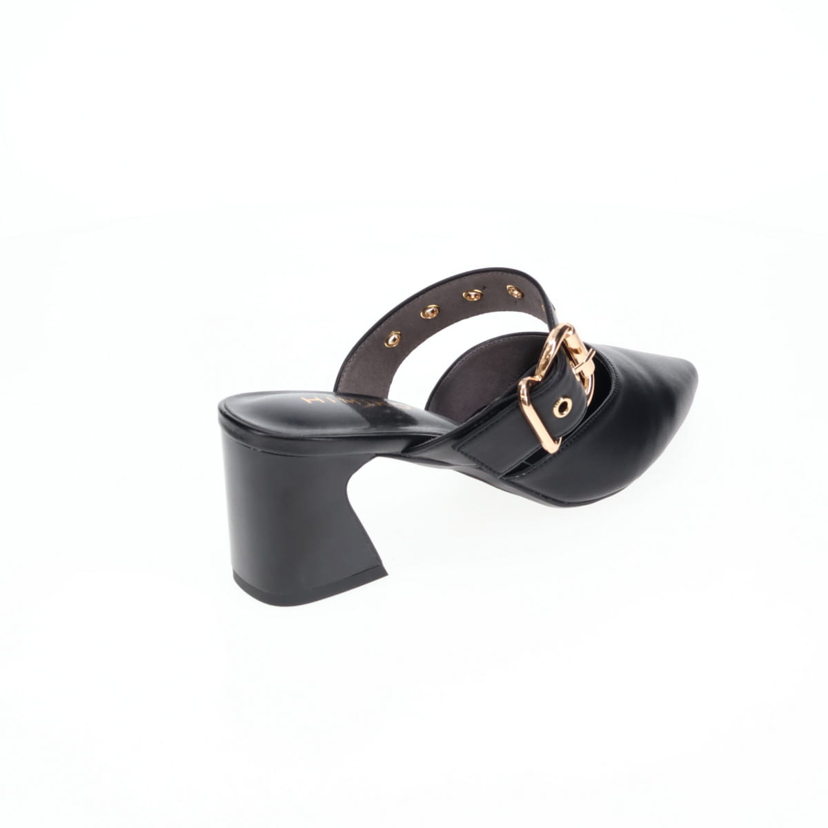 【26SS／WEB限定デザイン】メタルアクセントミュールパンプス/640012