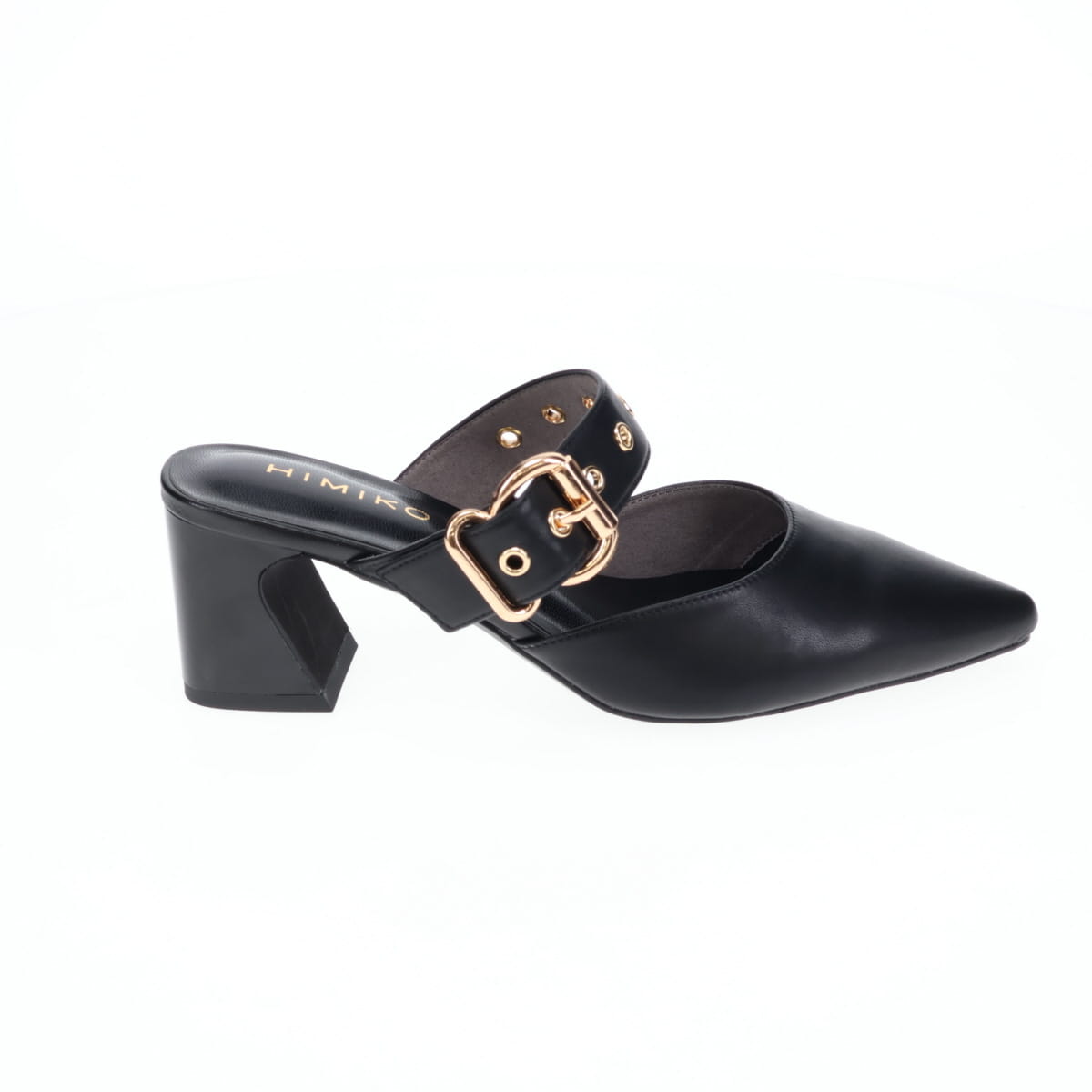 【26SS／WEB限定デザイン】メタルアクセントミュールパンプス/640012