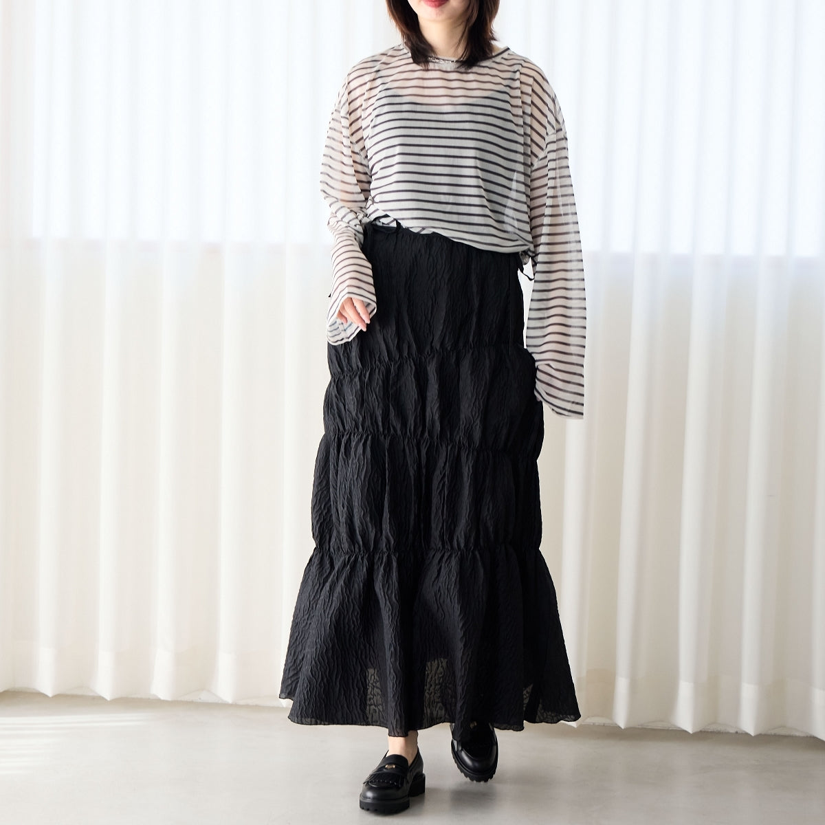 【SALE】トラックソールコインローファー/641304