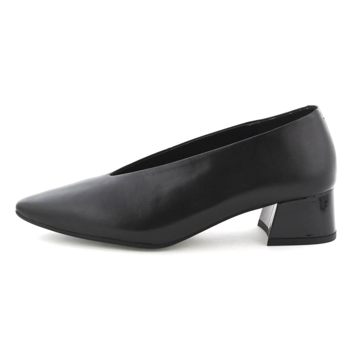 【SALE】Vカットブロックヒールパンプス/641309