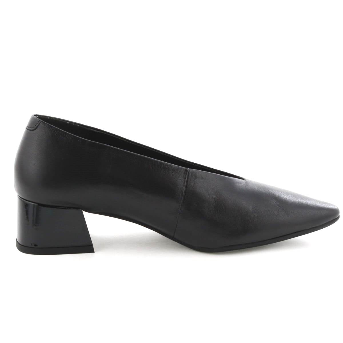 【SALE】Vカットブロックヒールパンプス/641309
