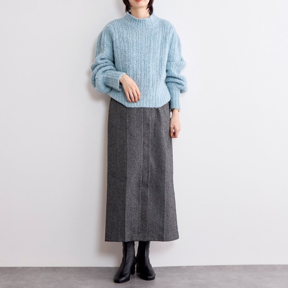 【SALE】ソフトシープレザーブーツ/641403