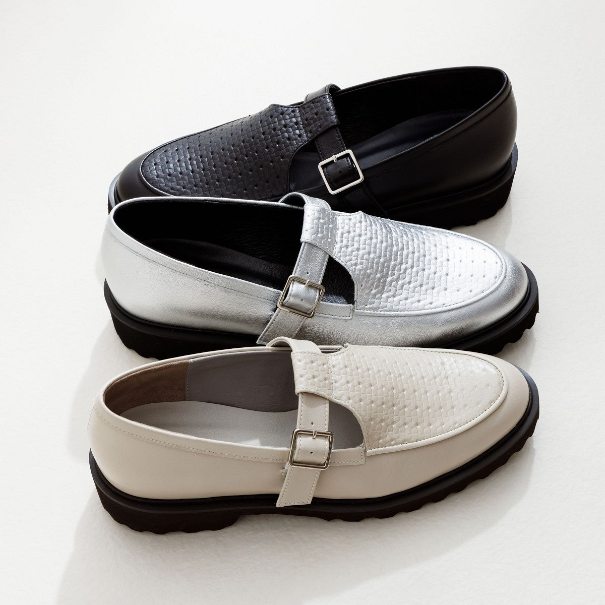【SALE】Tストラップローファー/651107