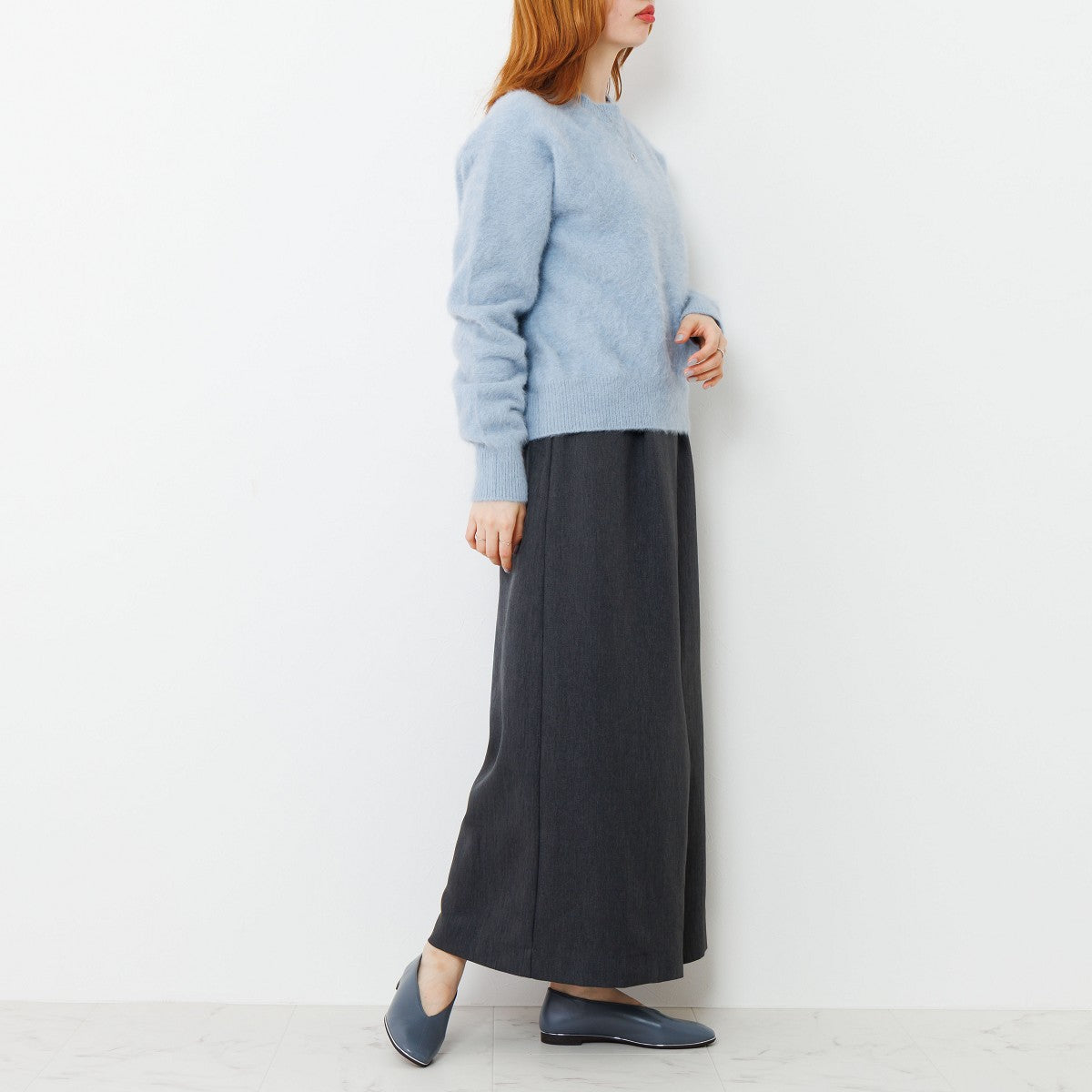 【SALE】メタルラインVカットパンプス/651113