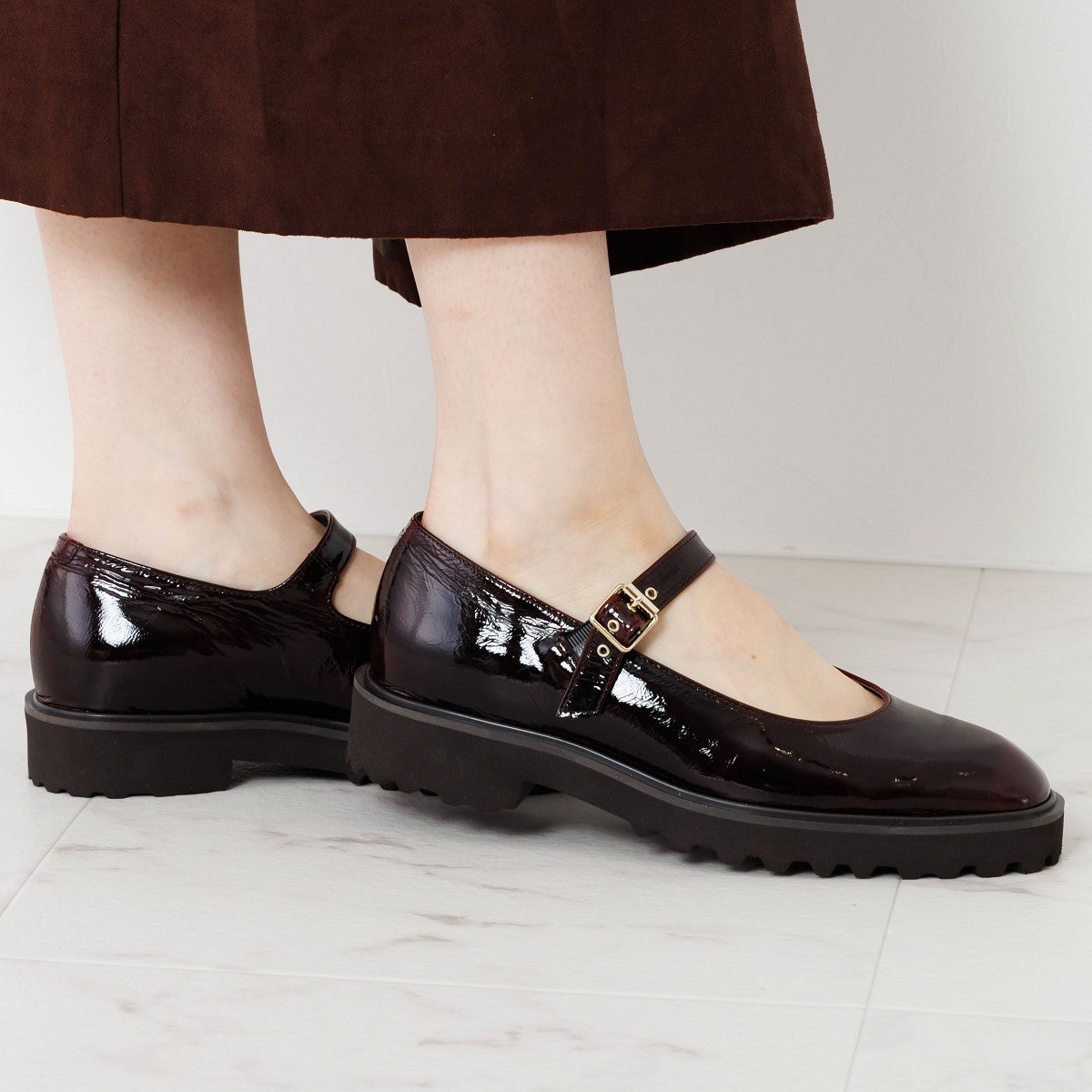 【SALE】トラックソールメリージェーンパンプス/651323