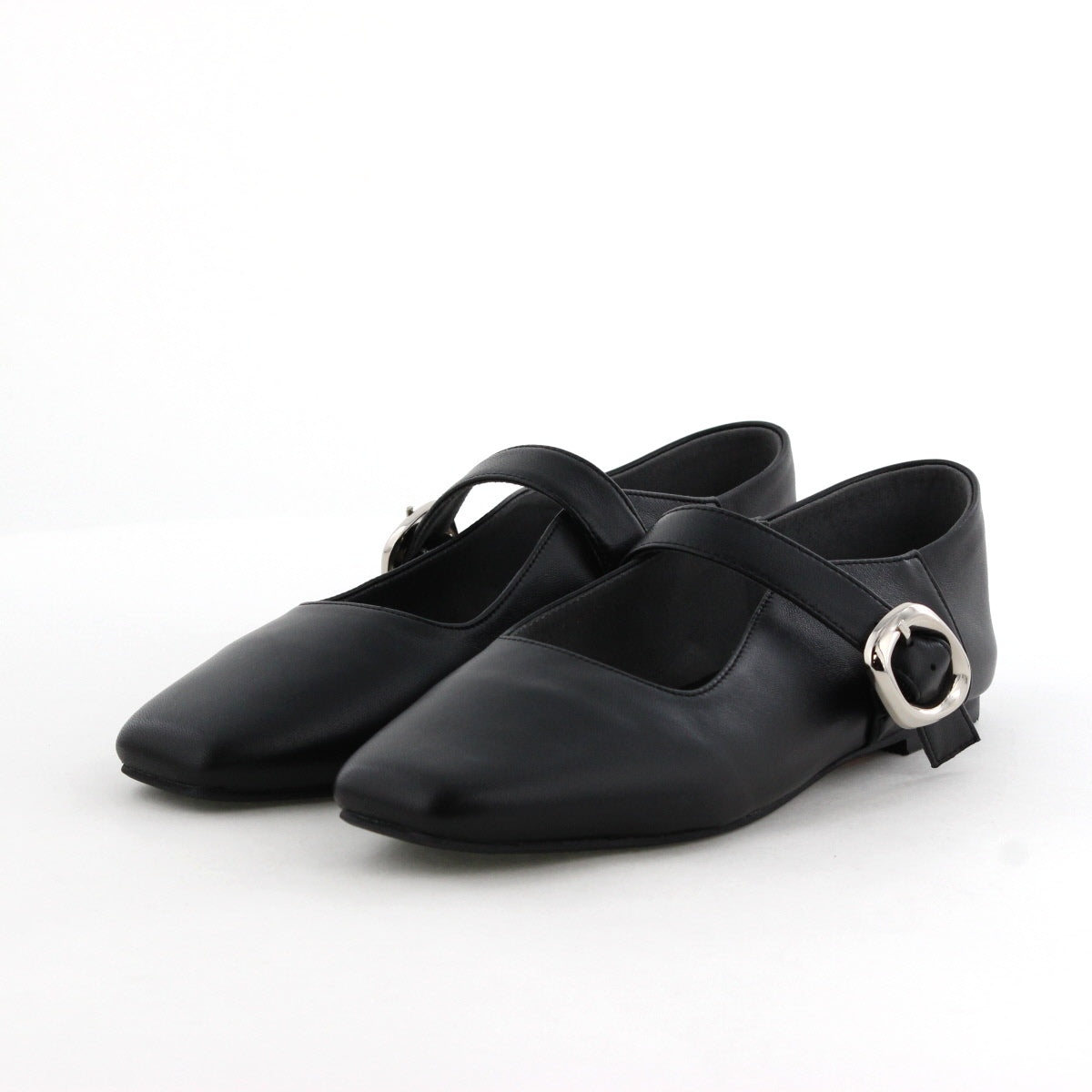【SALE】ベルトモチーフフラットパンプス/651331