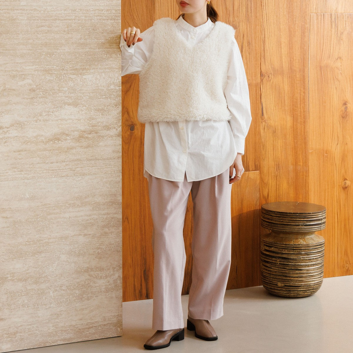 【26AW】軽量ソールシープストレッチブーツ/661426