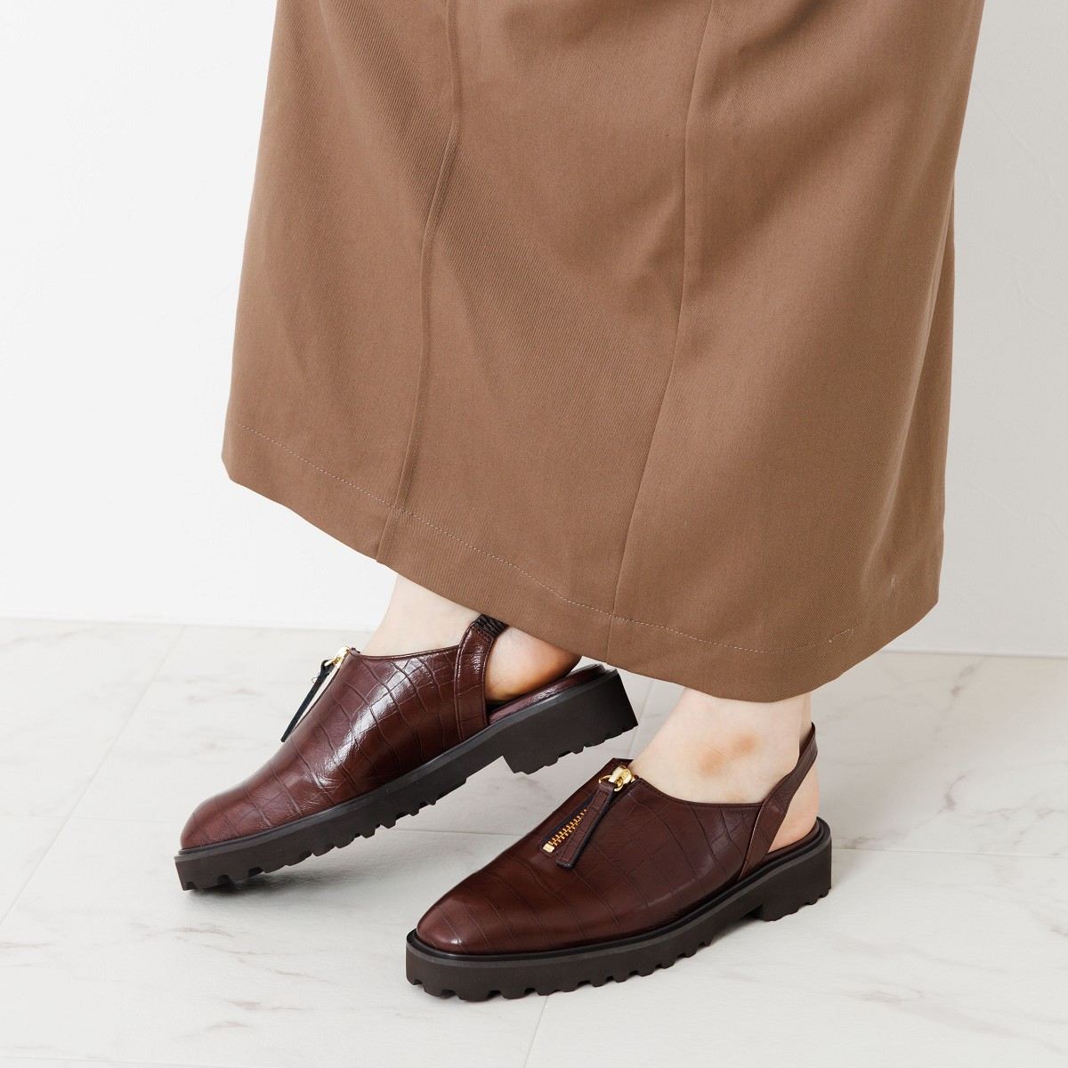 【SALE】センタージップクロッグシューズ/651516