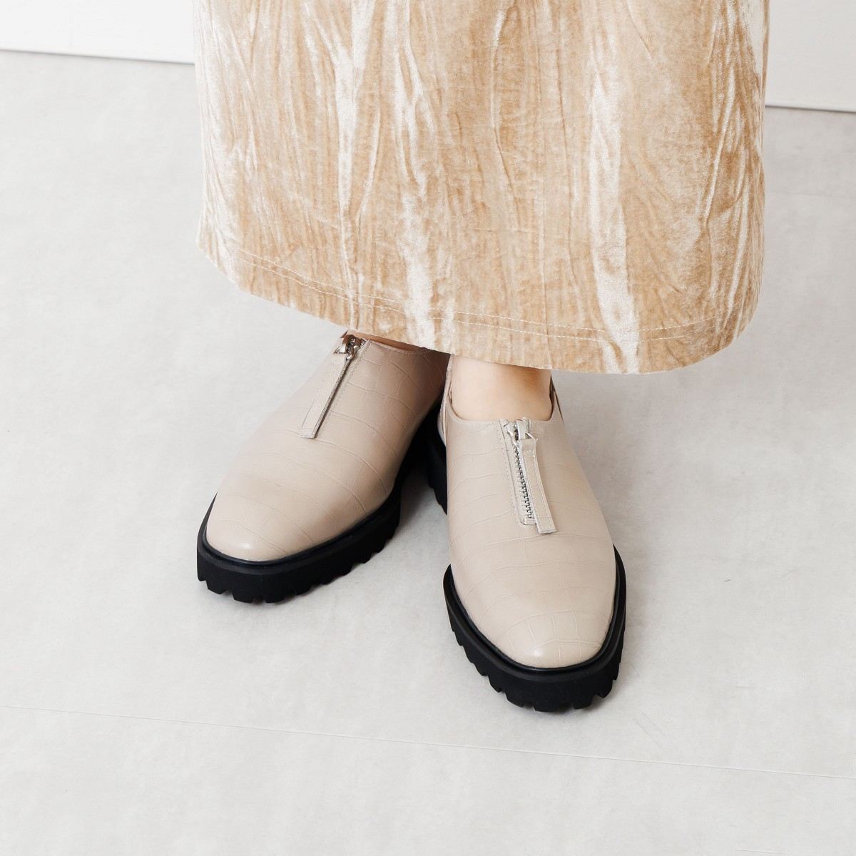 【SALE】センタージップクロッグシューズ/651516