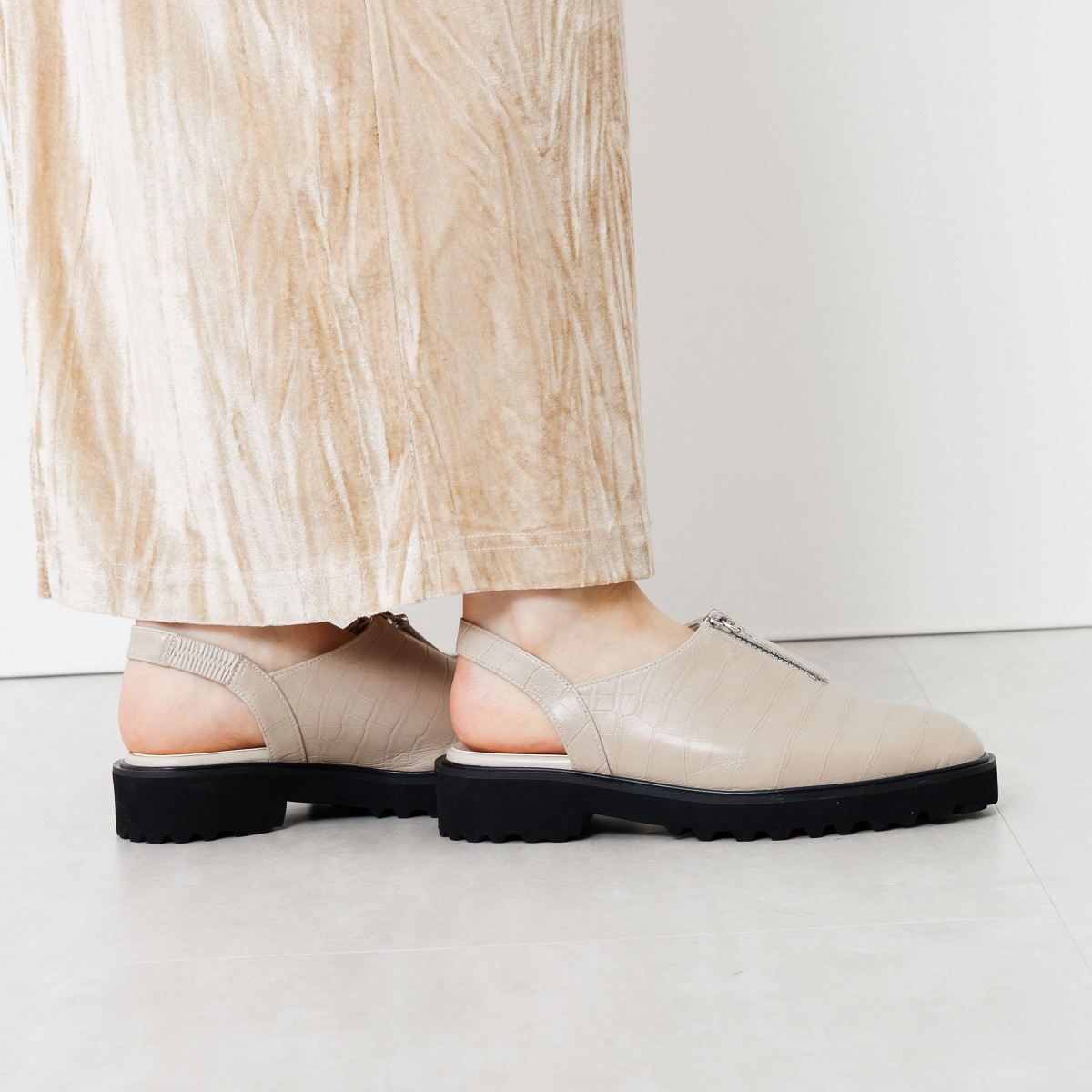 【SALE】センタージップクロッグシューズ/651516