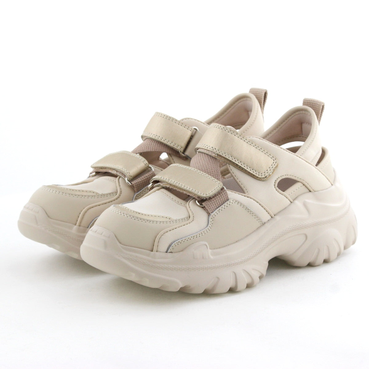 【SALE】厚底ダブルベルトスニーカー/657104