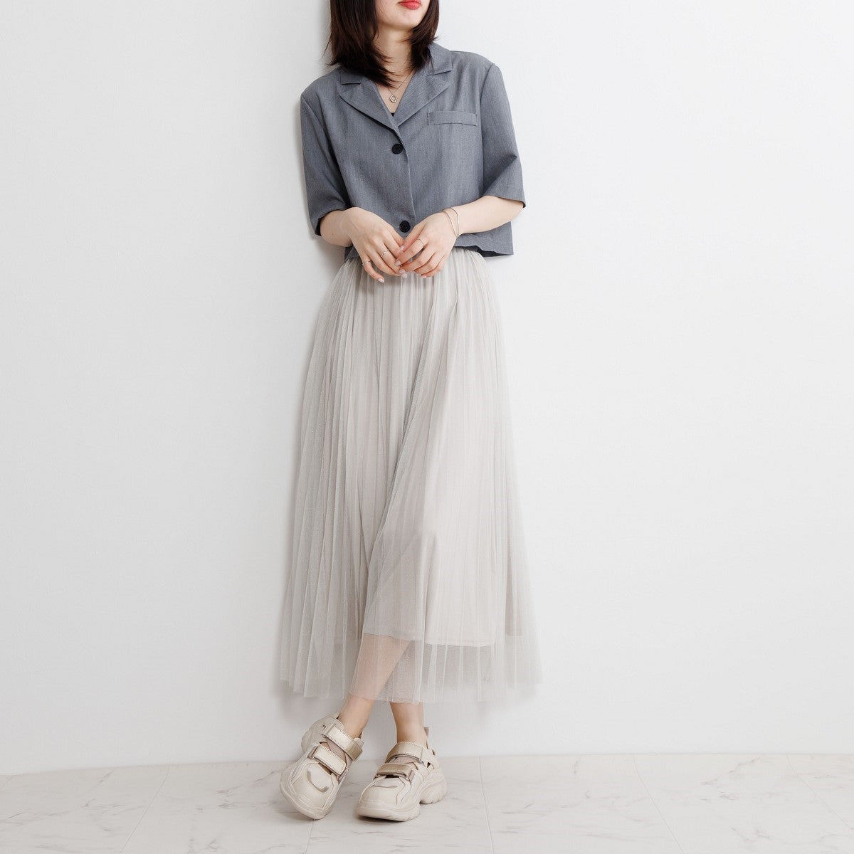 【SALE】厚底ダブルベルトスニーカー/657104