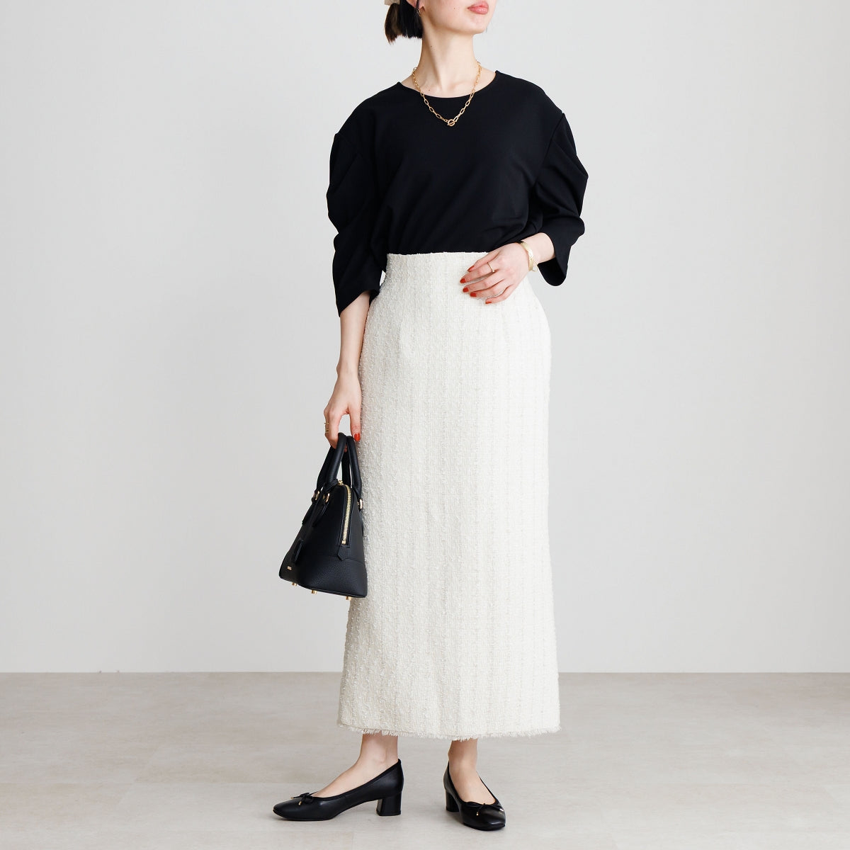 【26SS】4cmヒールバレエパンプス/661110