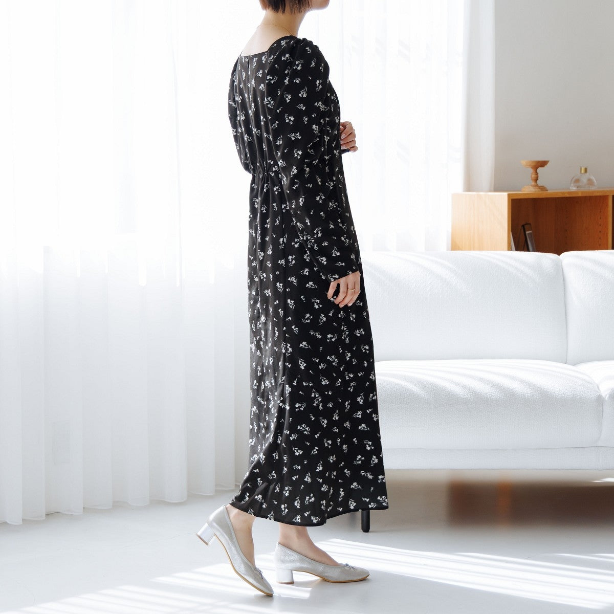 【26SS】4cmヒールバレエパンプス/661110