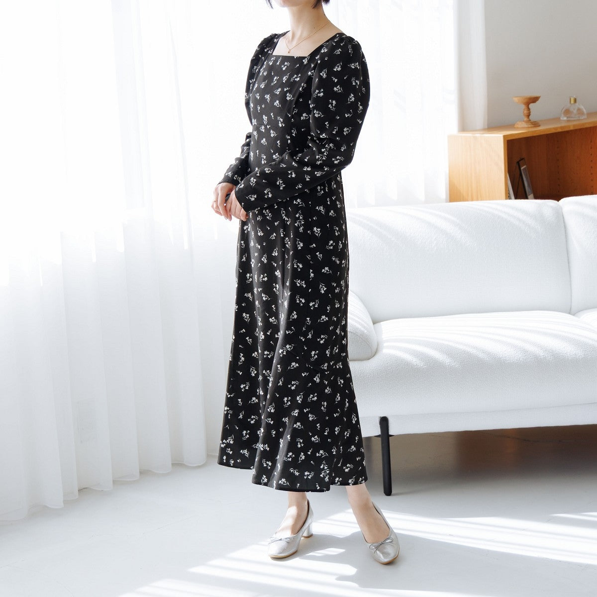 【26SS】4cmヒールバレエパンプス/661110