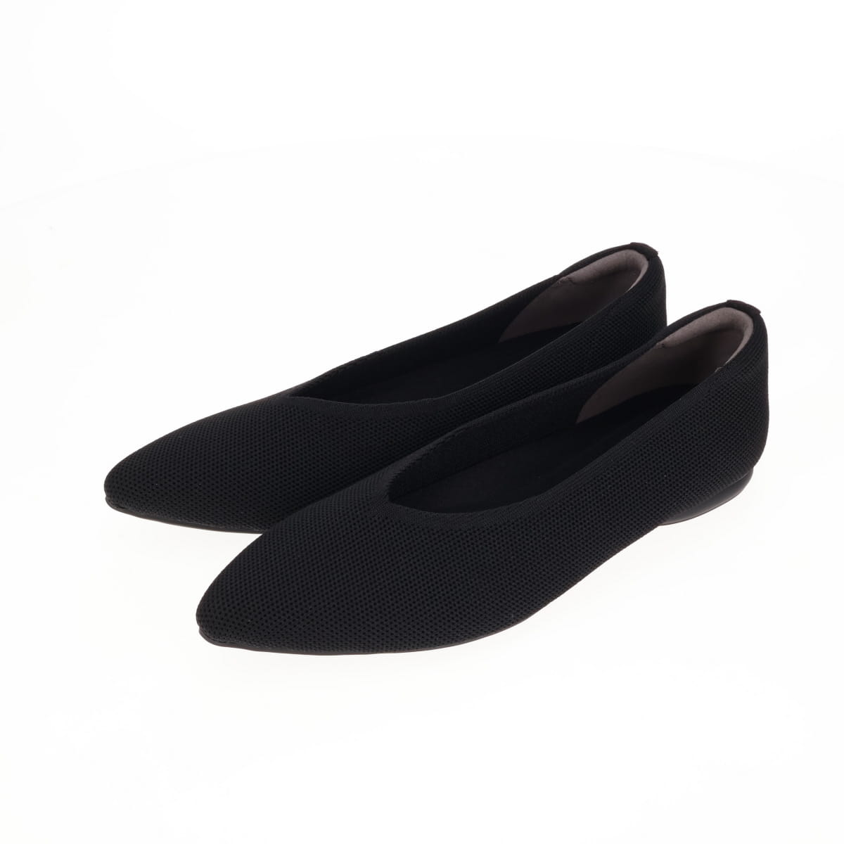 《一部予約/6月下旬入荷予定》【26SS】洗えるVカットニットパンプス/661122