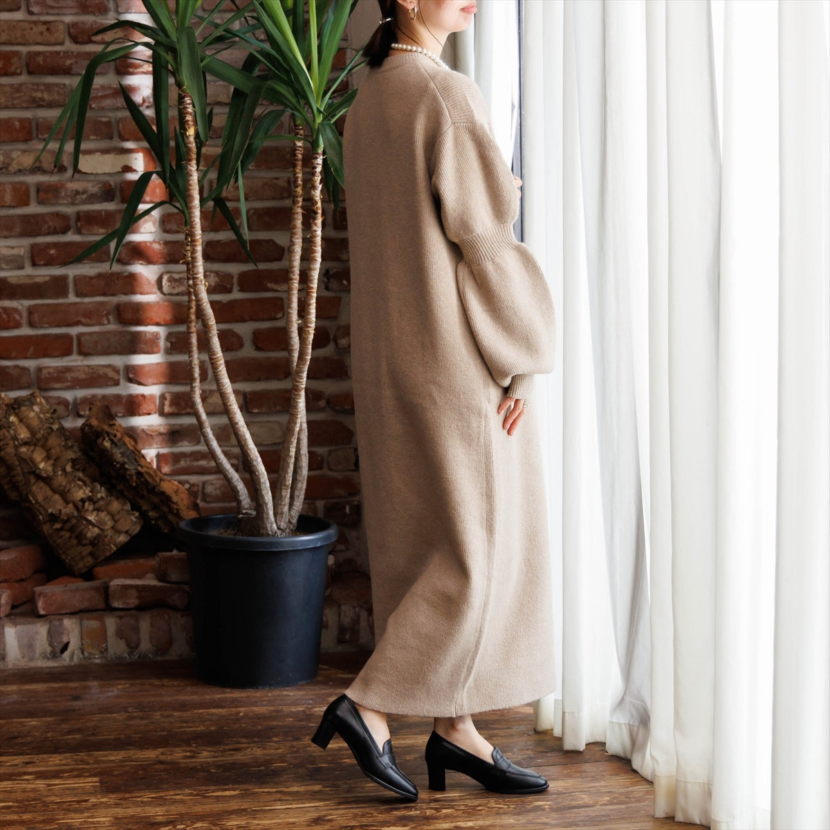 【26AW】5㎝ヒールローファー/661302