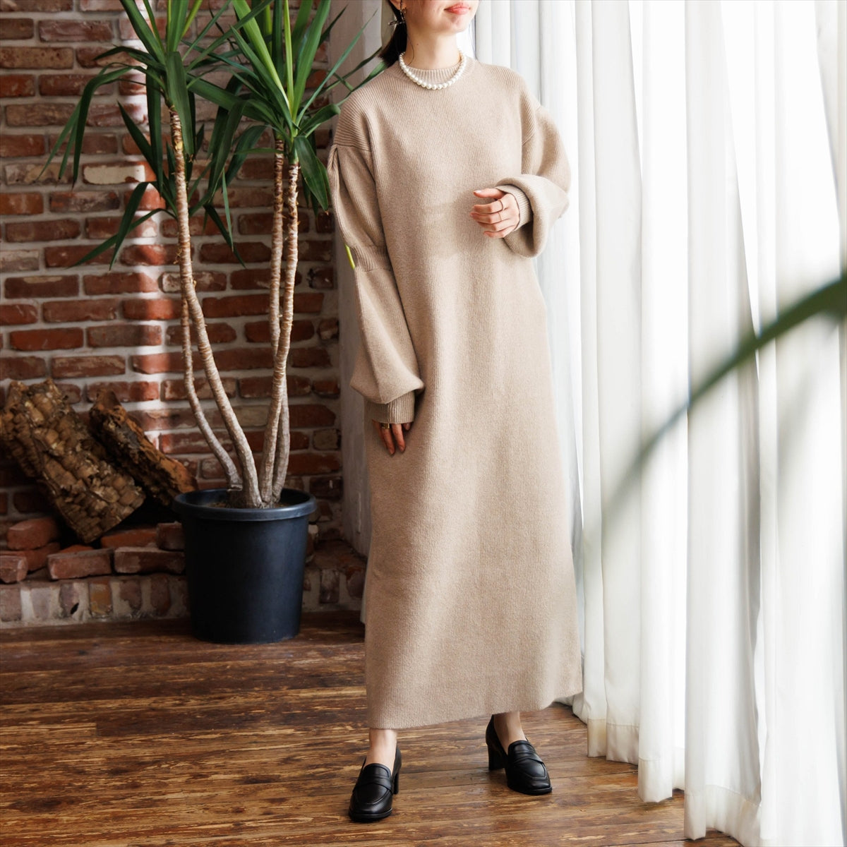 【26AW】5㎝ヒールローファー/661302