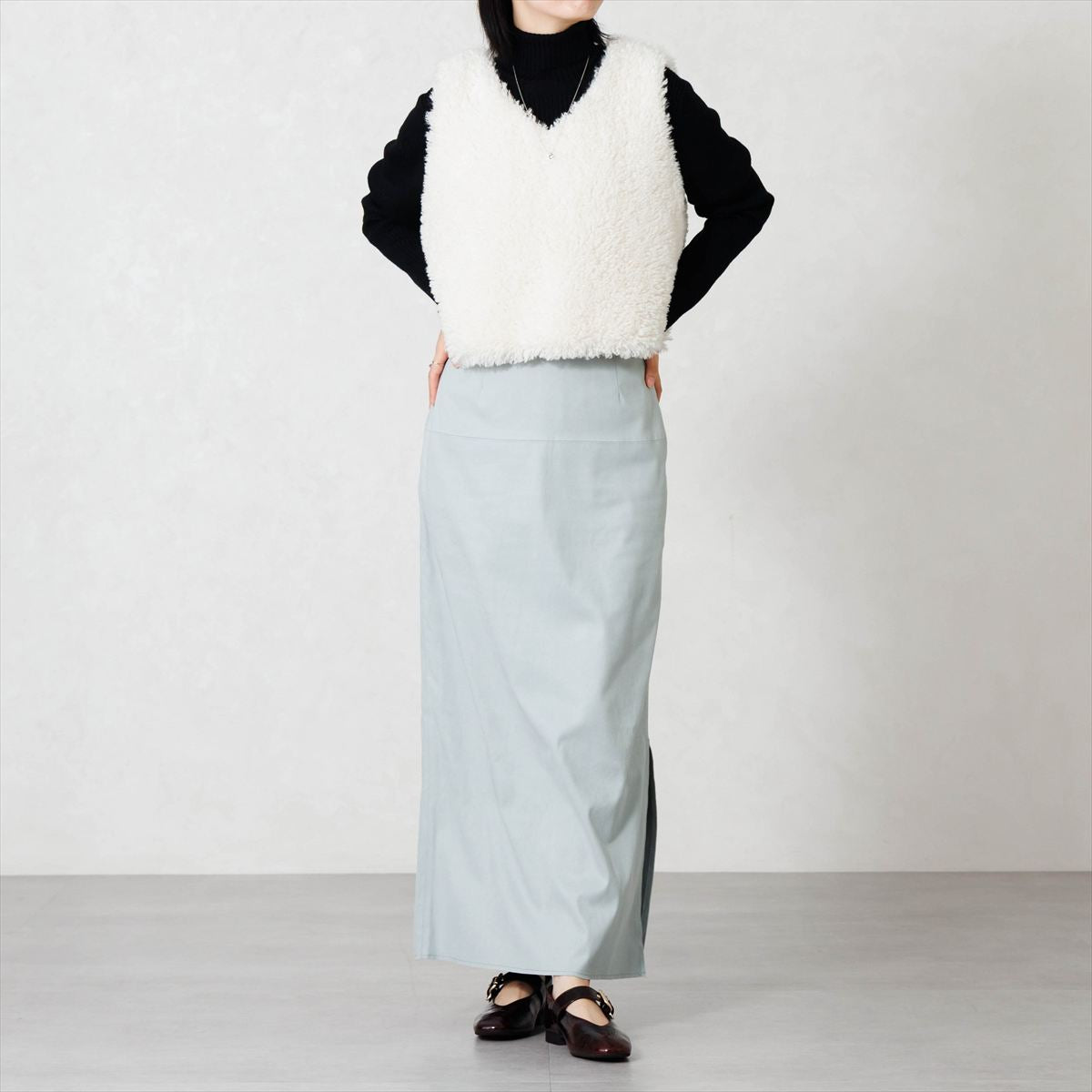 【26AW】ワイドベルトメリージェーンパンプス/661307