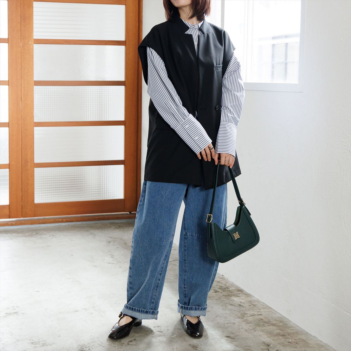 【26AW】ワイドベルトメリージェーンパンプス/661307