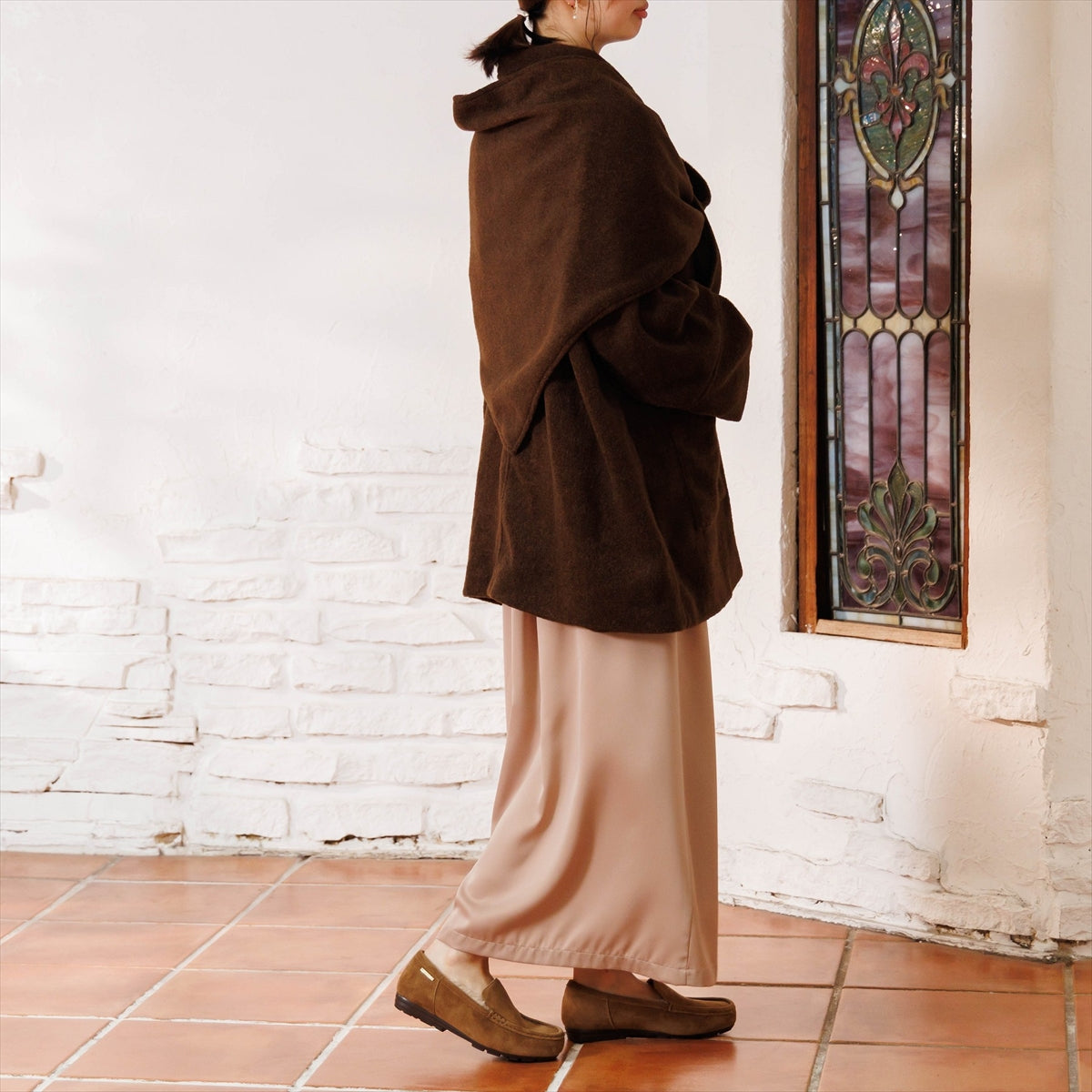 【26AW】ふわふわモカシン/661319
