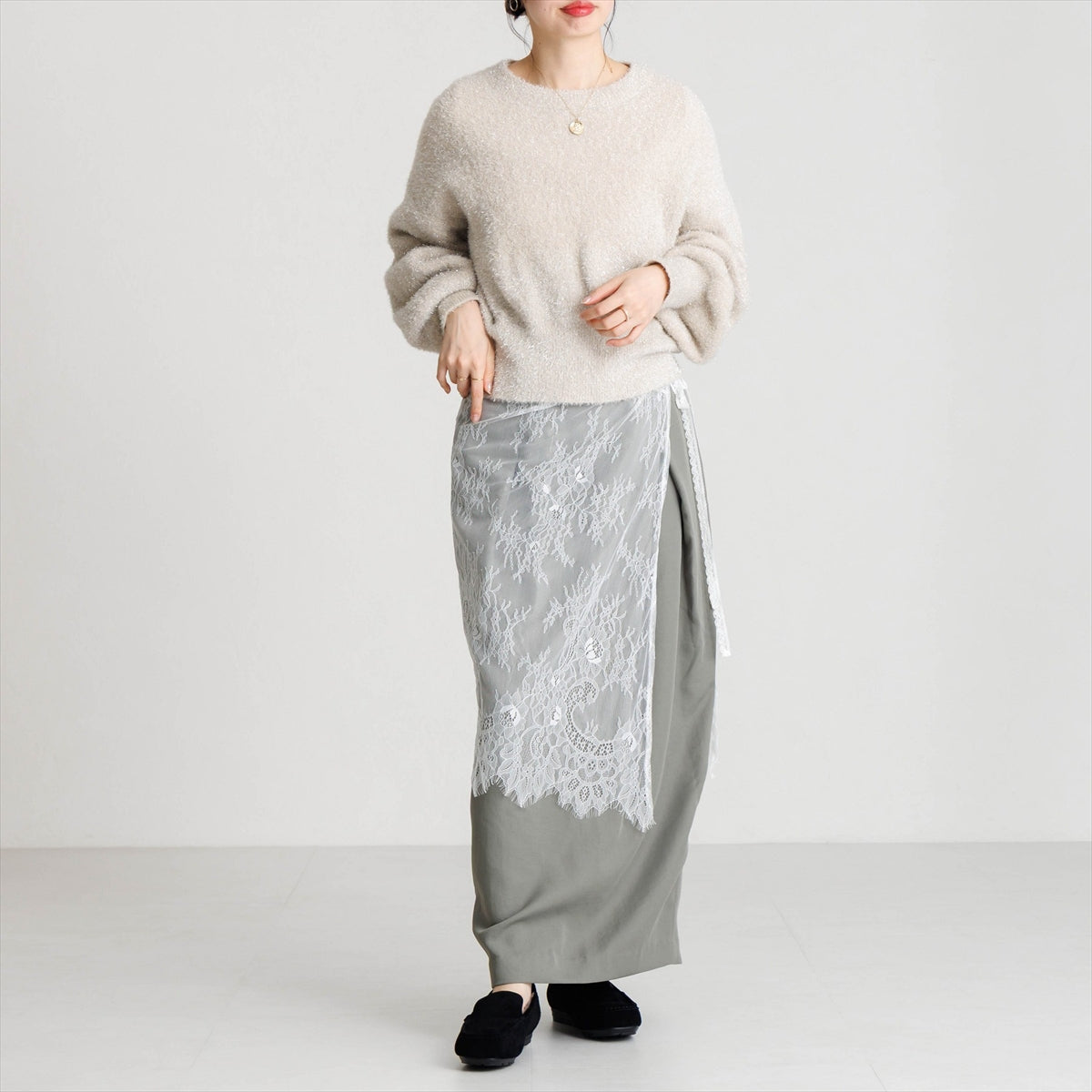 【26AW】ふわふわモカシン/661319