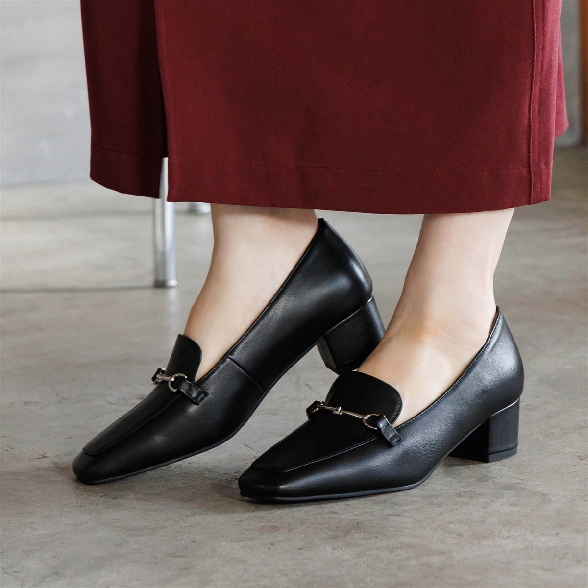 【26AW】4cmヒールビットローファー/661320