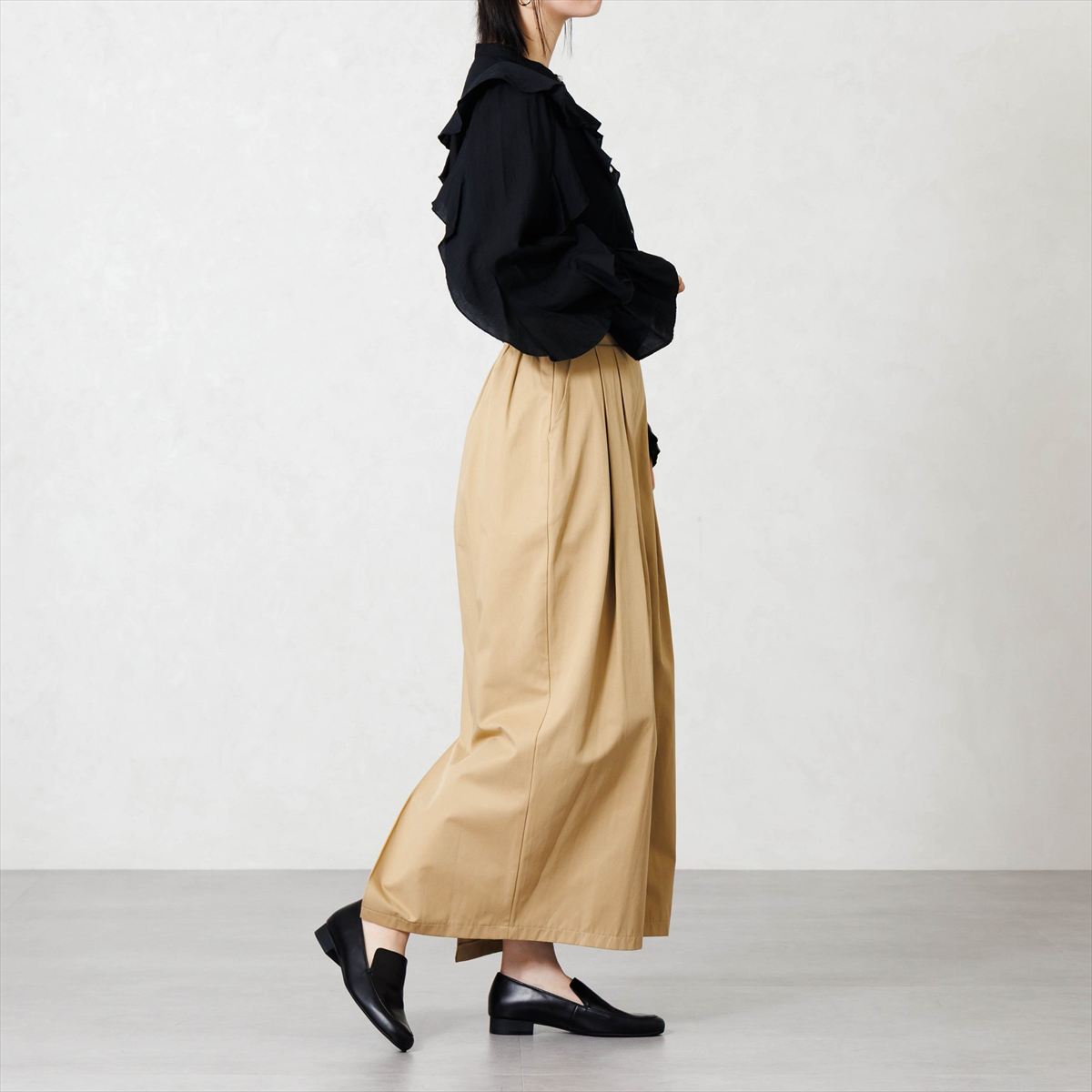 【26AW】ラウンドトゥソフトローファー/661321