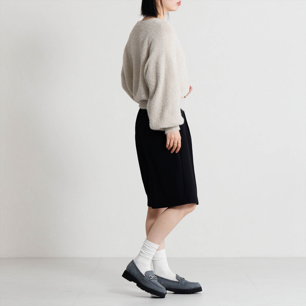 《予約／9月中旬入荷予定》【26AW】トラックソールビットローファー/661322
