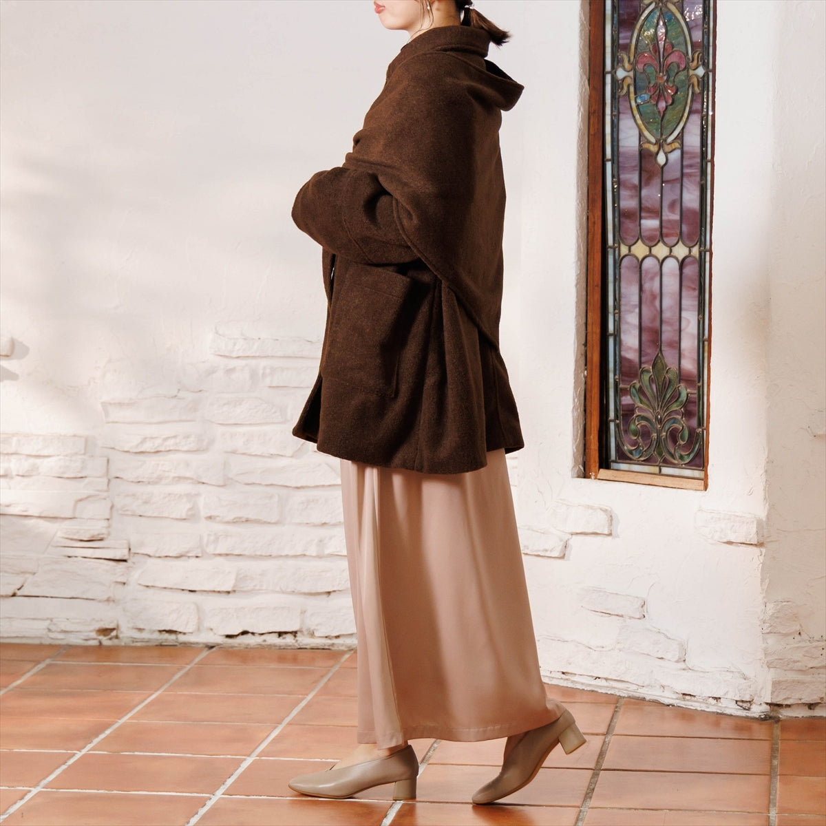 【26AW】4cmヒールメタルポイントパンプス/661325
