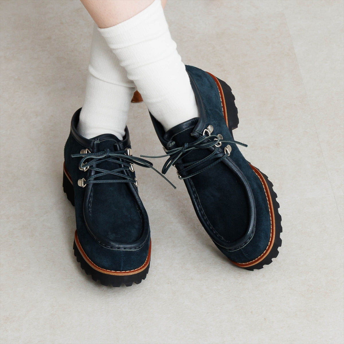 《予約／10月中旬入荷予定》【26AW】モカシンブーツ/661401