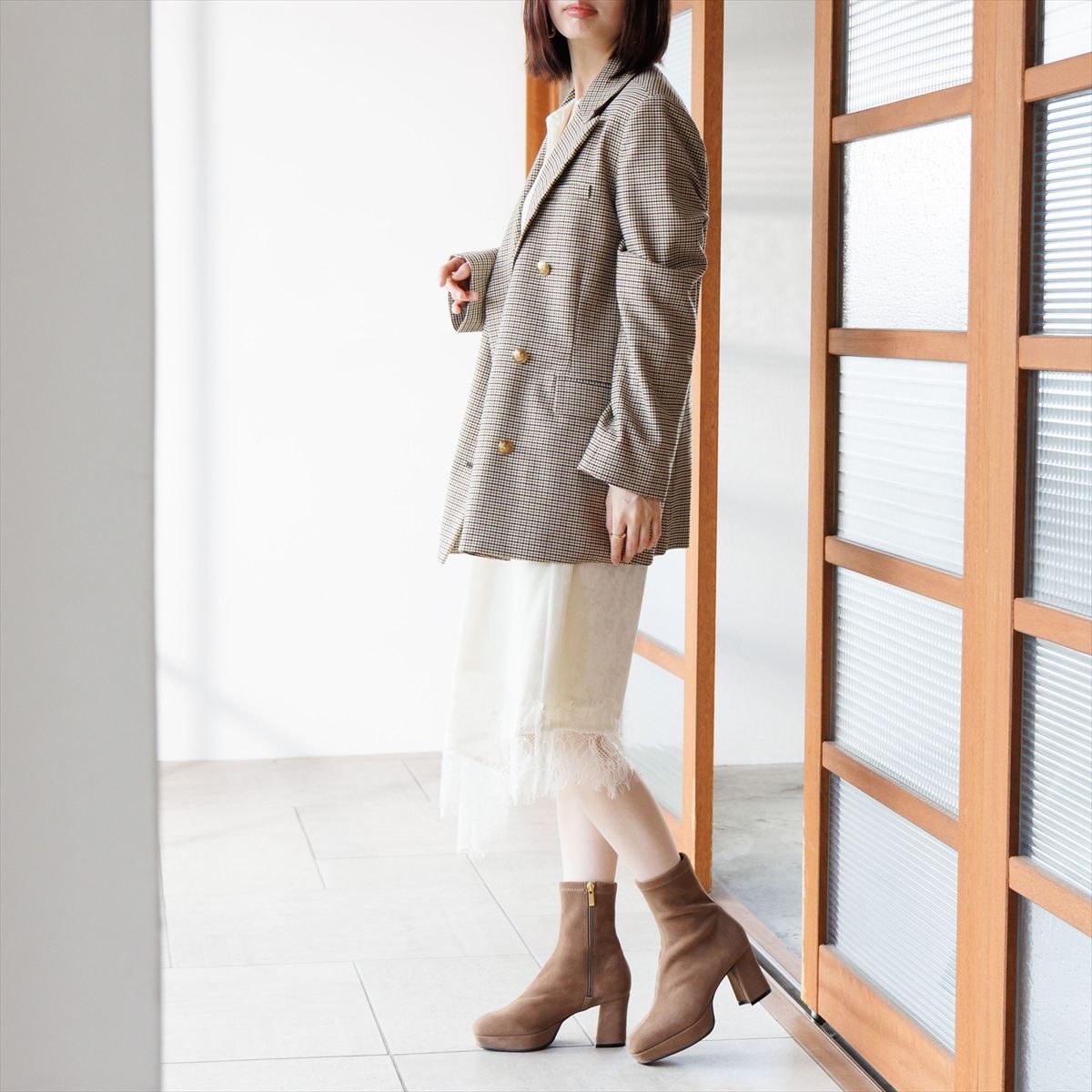 《予約／10月中旬入荷予定》【26AW】ストームストレッチレザーブーツ/661404