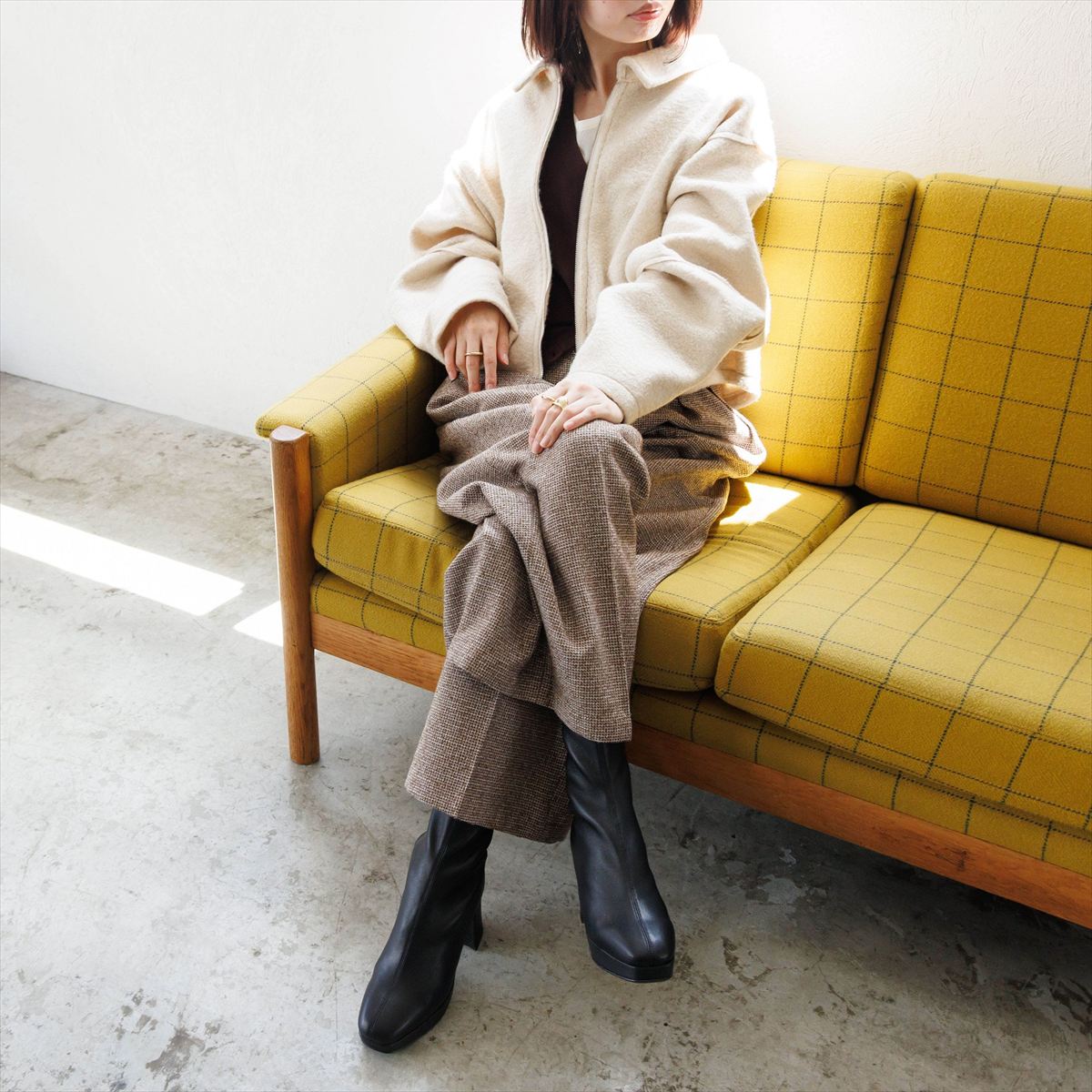 《予約／10月中旬入荷予定》【26AW】ストームストレッチレザーブーツ/661404
