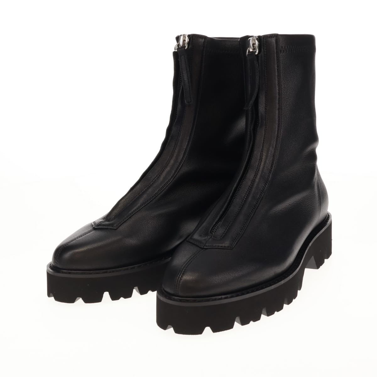 【26AW】フロントジップストレッチブーツ/661409