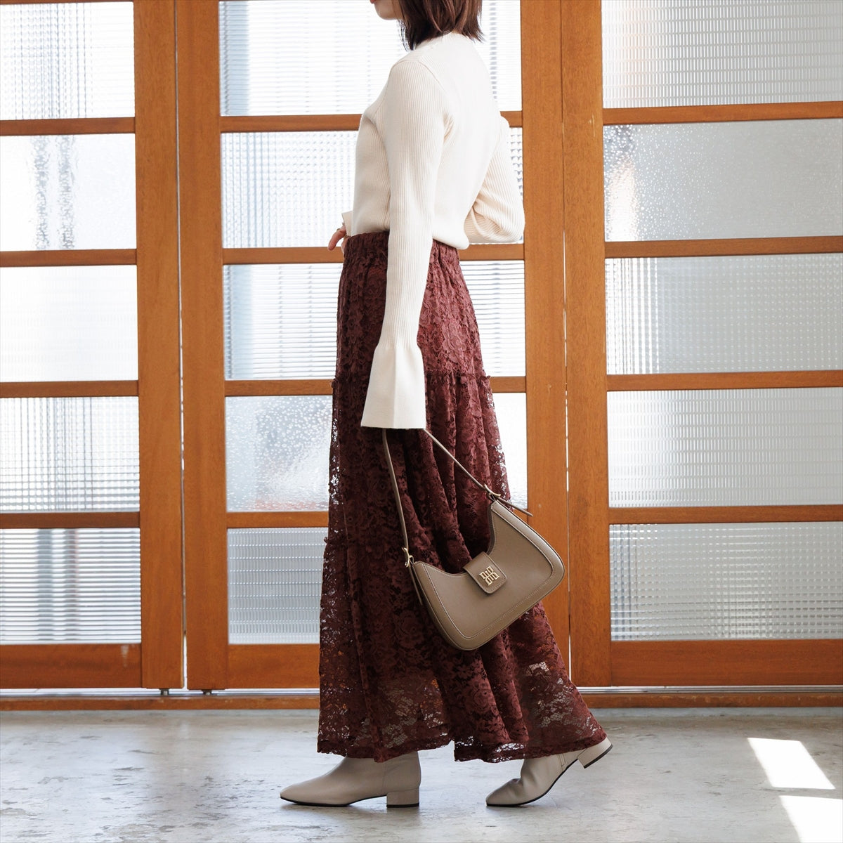 【26AW】サイドカットメタルポイントブーツ/661412