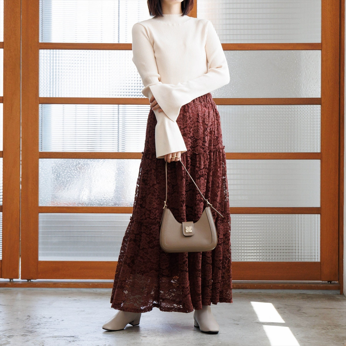 【26AW】サイドカットメタルポイントブーツ/661412