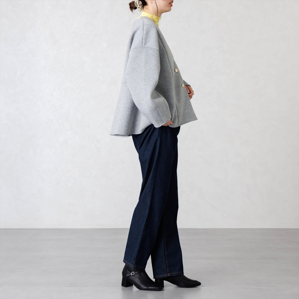 【26AW】モカデザインショートブーツ/661414