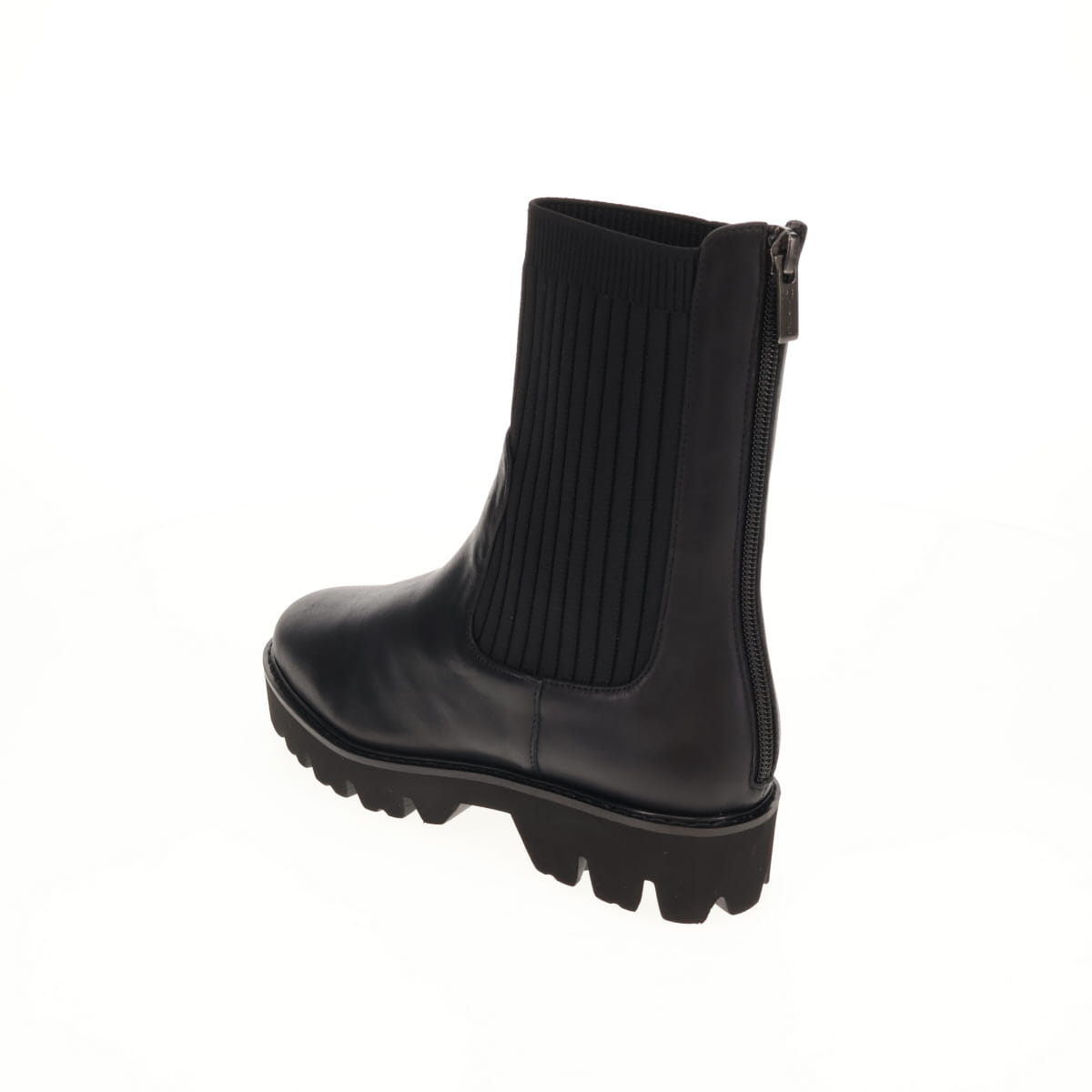《予約／10月中旬入荷予定》【26AW】リブニットブーツ/661415