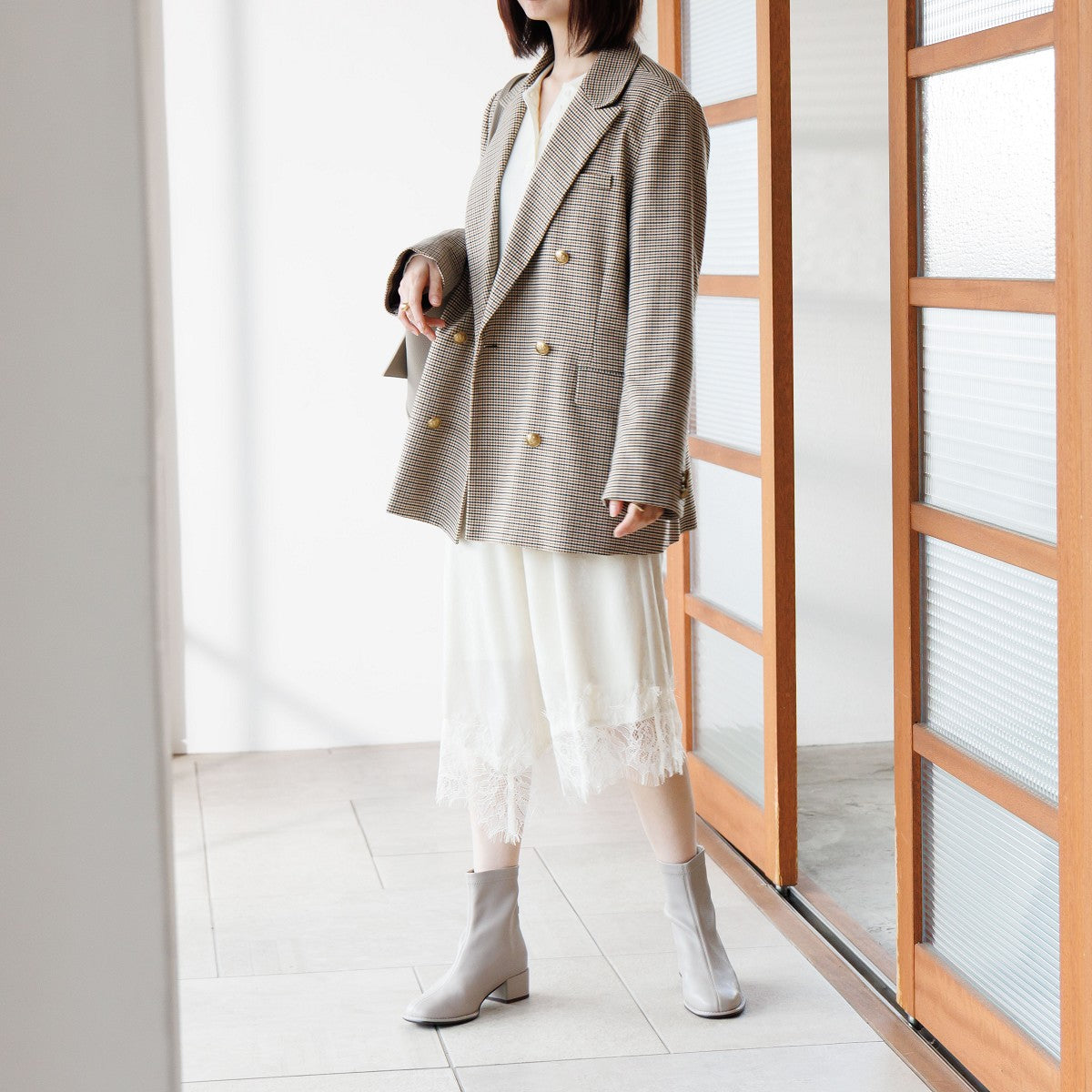 【26AW】ピースデザインストレッチブーツ/661420