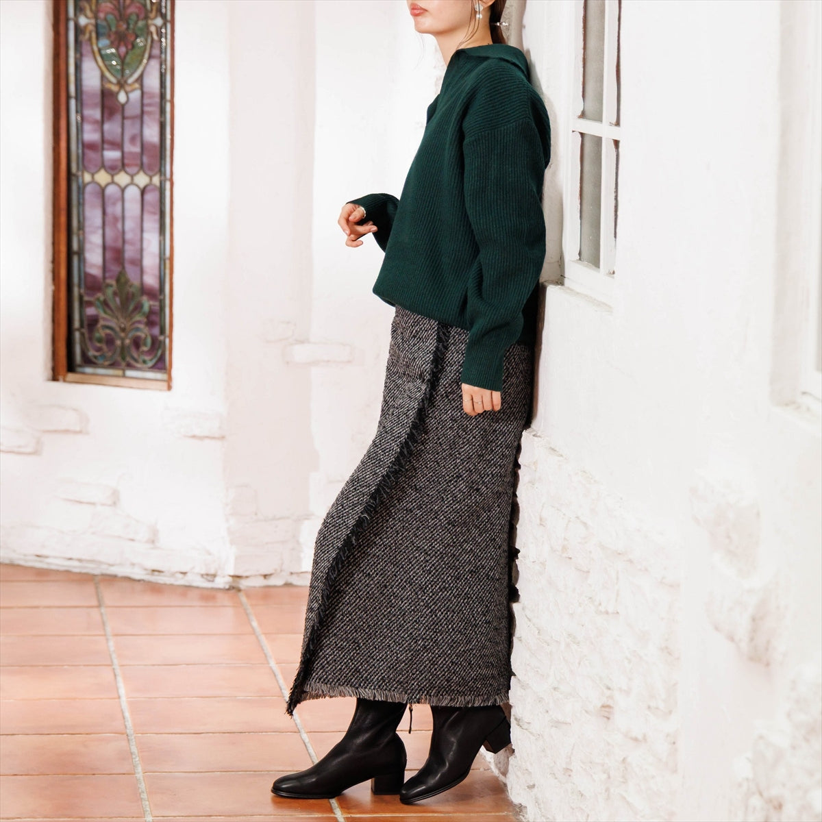 【26AW】ピースデザインストレッチブーツ/661420