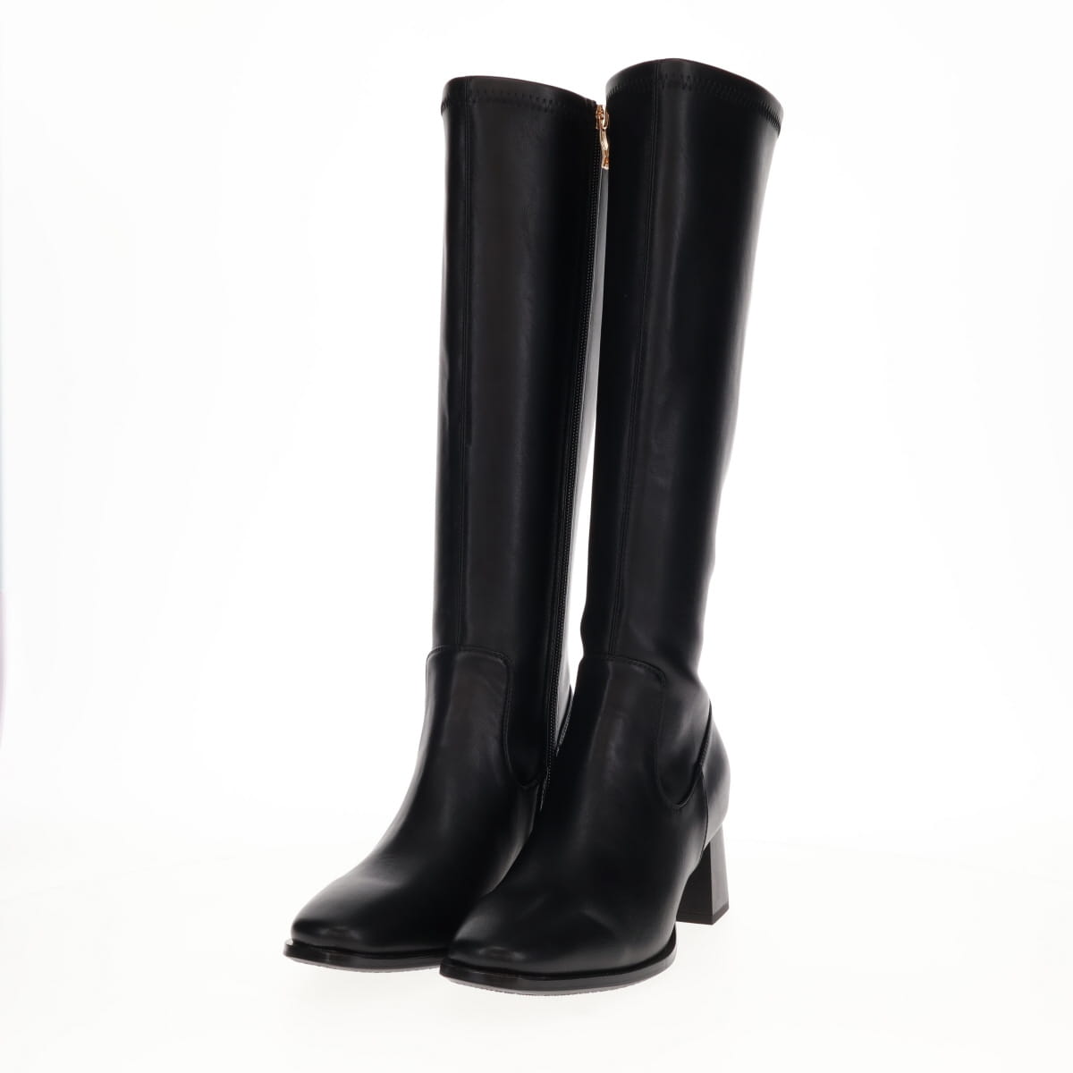 《予約／12月上旬入荷予定》【26AW】美脚ストレッチロングブーツ/661424