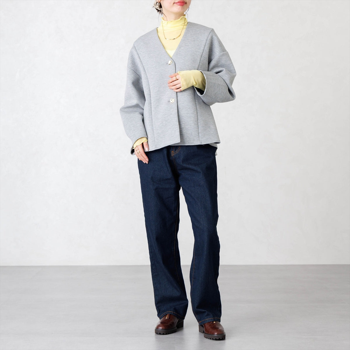 【26AW】センタージップクロッグシューズ/661516