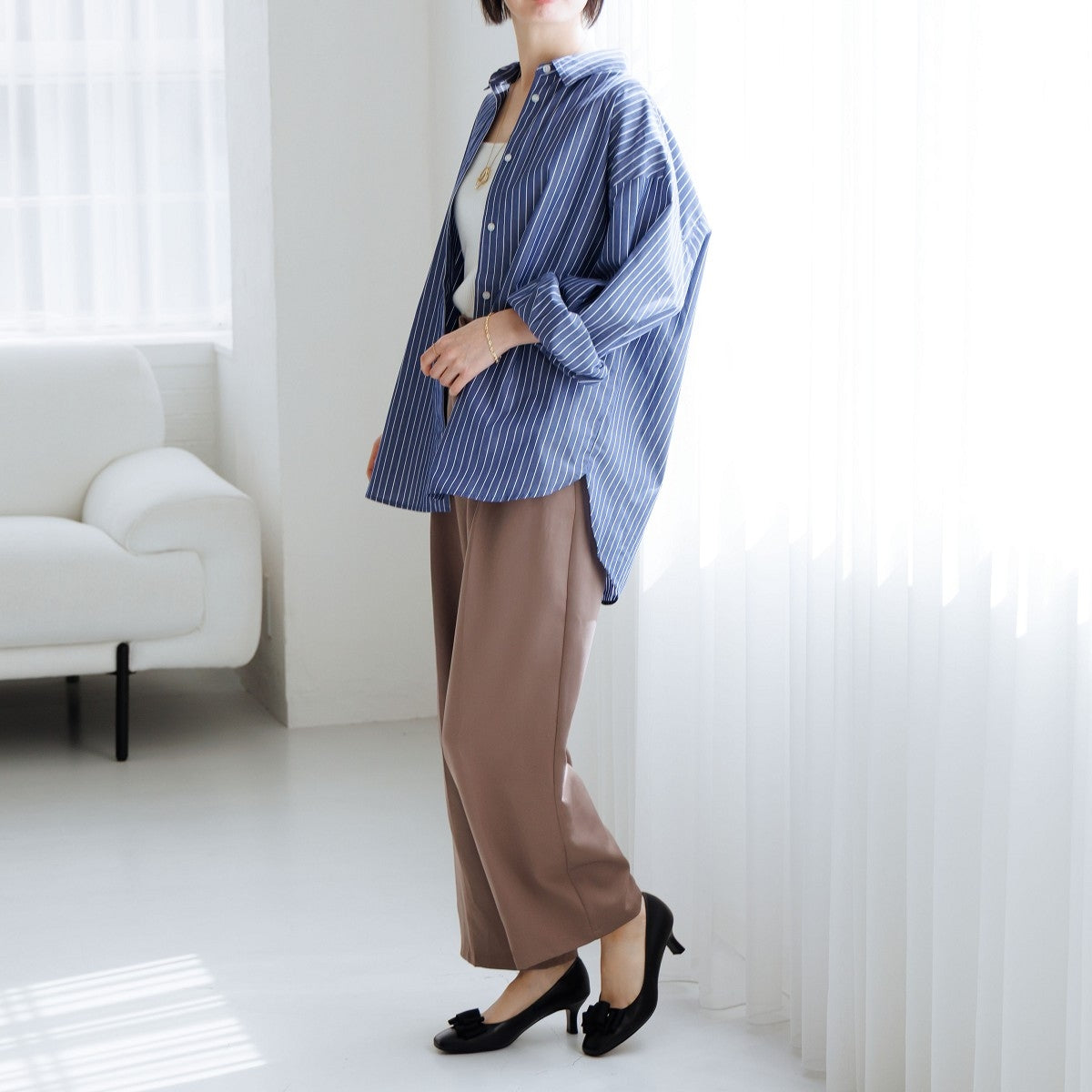 【26SS】リボンモチーフパンプス/663101