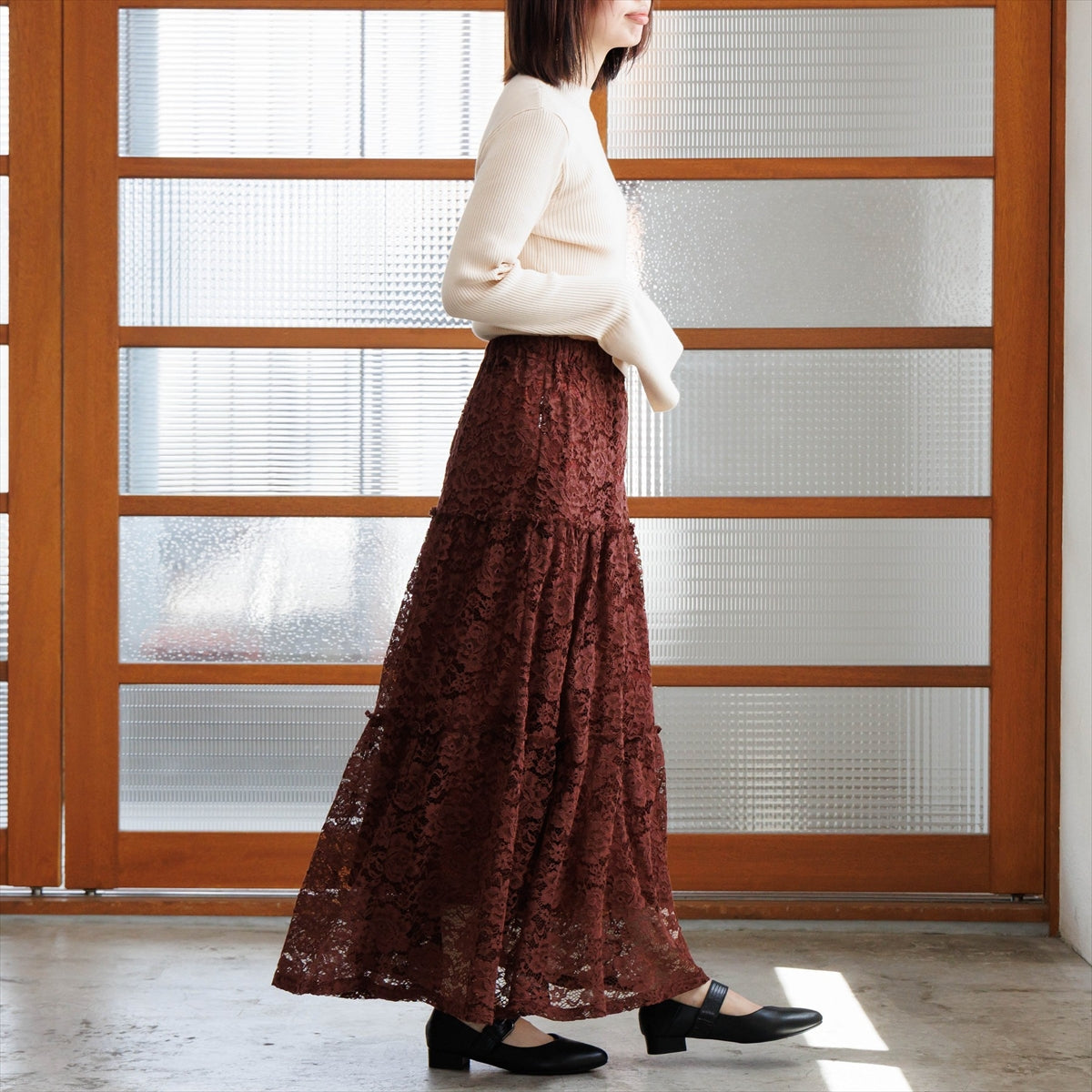 《予約／9月上旬入荷予定》【26AW】2WAYベルトデザインバブーシュ/663302